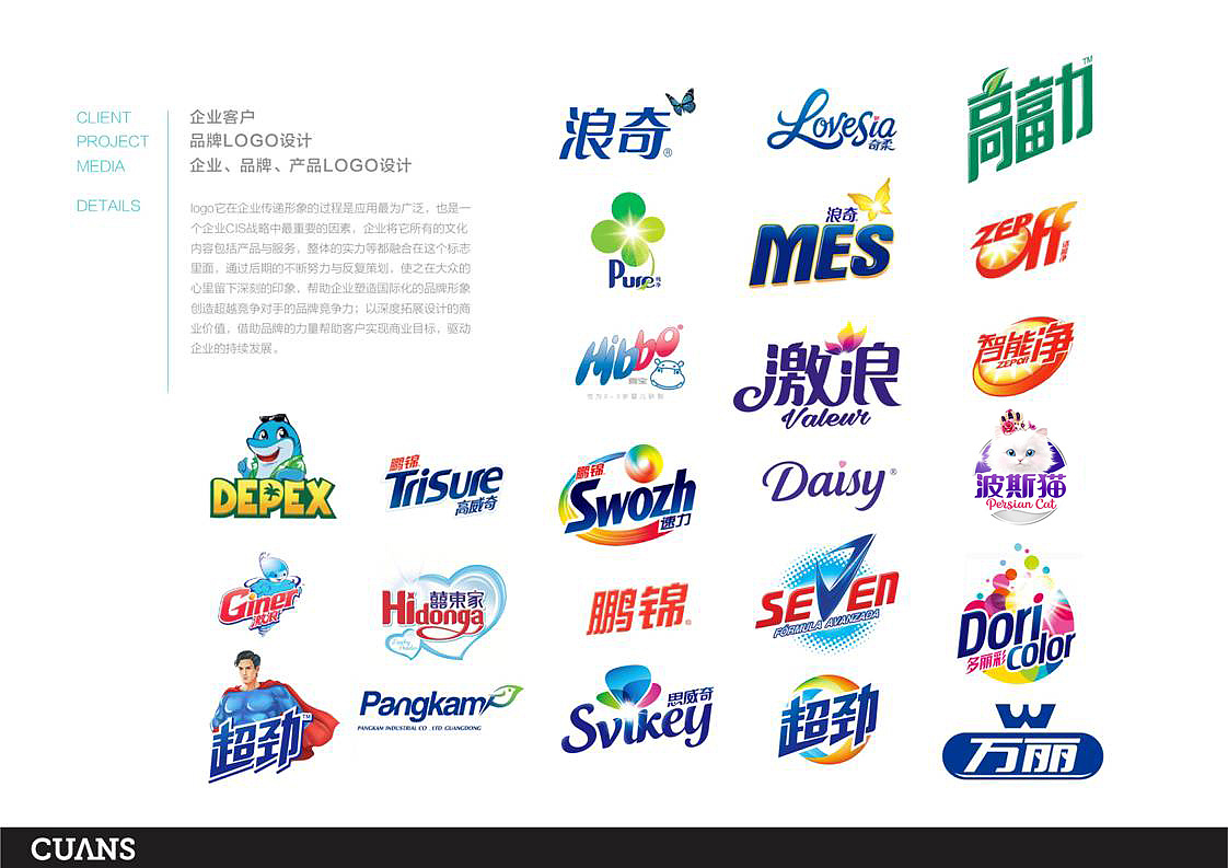 傳獅品牌設計 日化行業(yè)Logo設計與平面視覺如何深化企業(yè)形象策劃